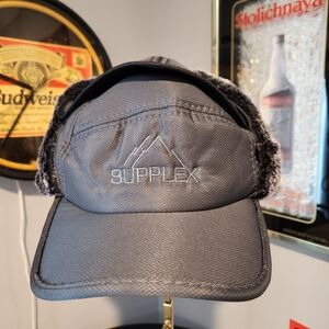 Supplex Gray Winter Cap For Men